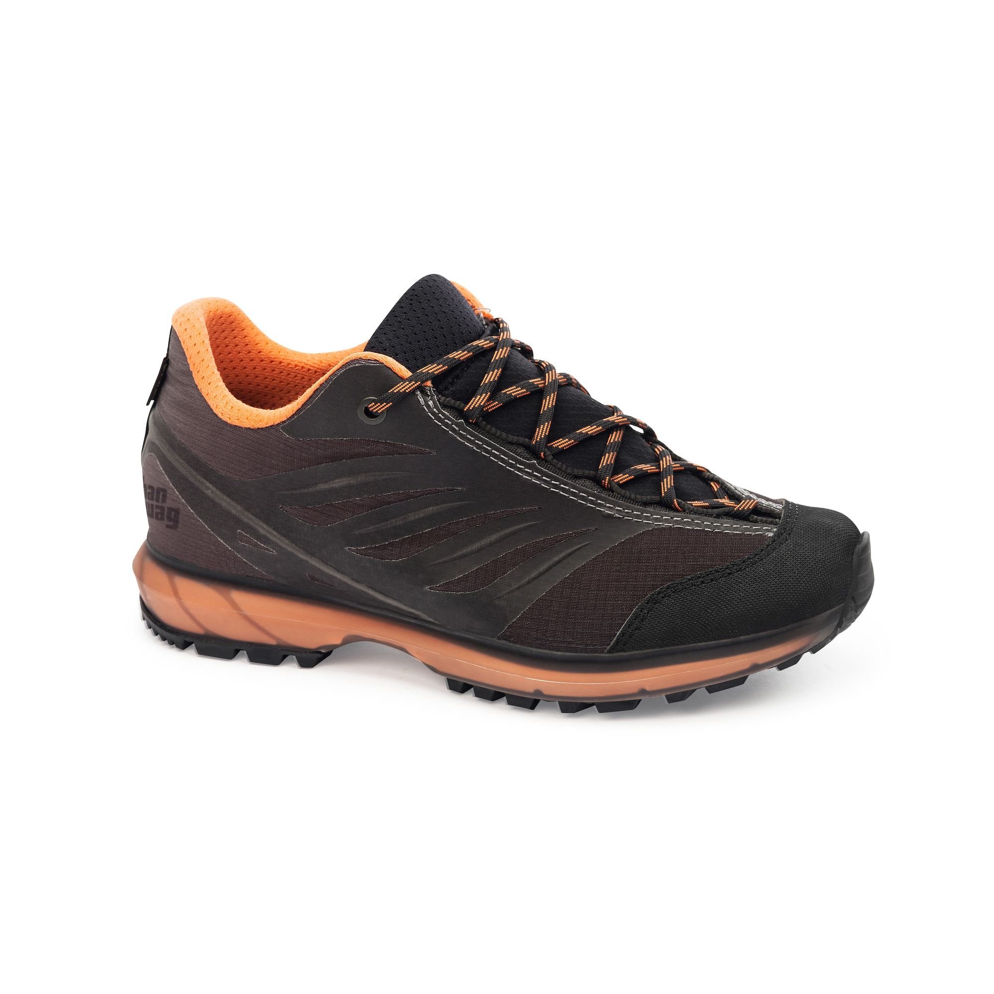 Hanwag Women's Evorado Low GTX Hiking Shoes Deep Grey/Orange HXGQY8307